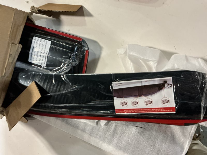 Condition photo showing Good Condition for visor rain guards compatible with 2024 2025 2026 toyota grand highlander front and rear in-channel window visors wind deflectors weather shield for grand highlander 4pcs accessories compatible with 2024+ toyota grand highlander