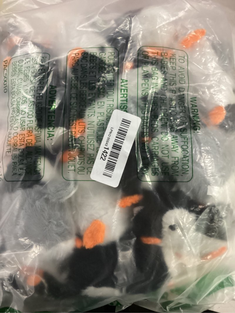 Condition photo showing Good Condition for kasyat 12 pcs mini plush penguin stuffed animals penguin keychains bulk for mother's day, cute small baby toys doll keyholder bag pendant birthday party favor for boys girls gifts(classic style)