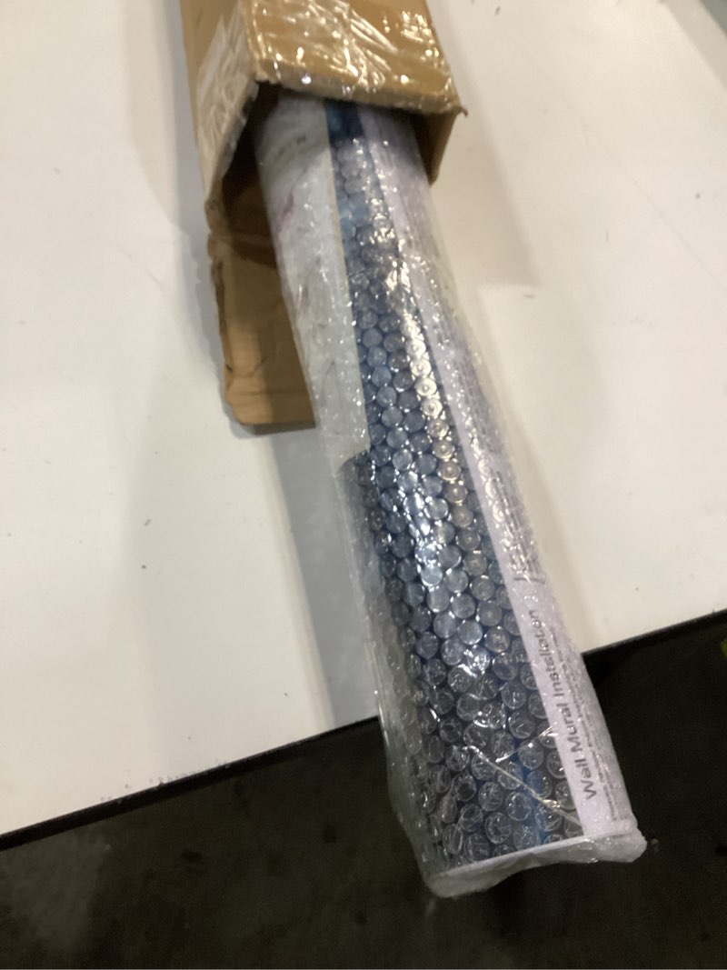 Condition photo showing New/Like New for Modern 3D Ocean Wave Wallpaper Stick and Peel Wall Stickers Removable Wall Paper Mural for Living Room Bedroom TV Background Wall