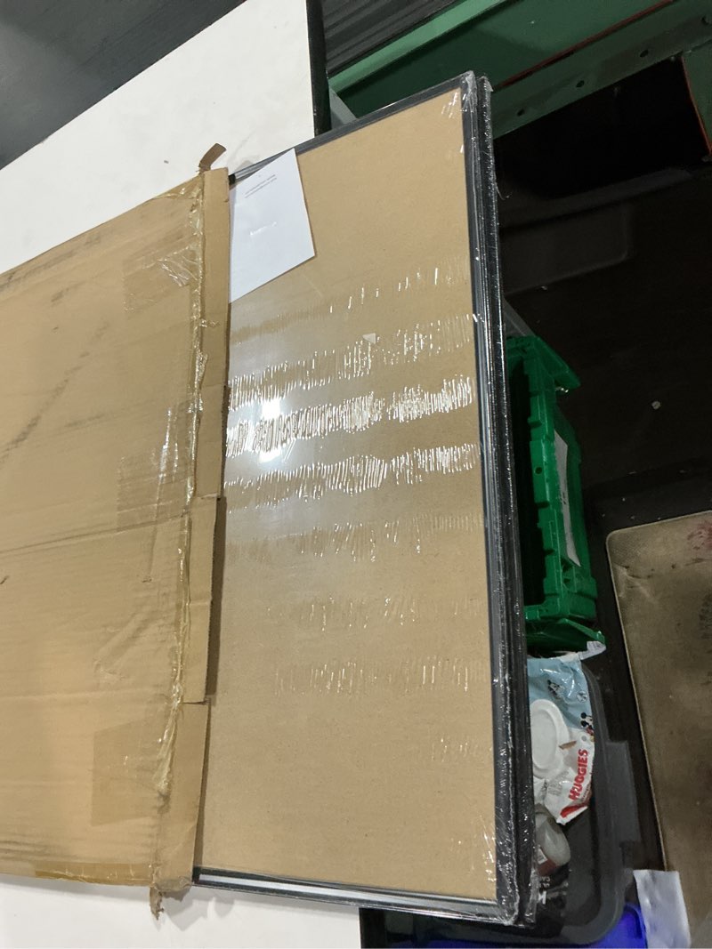 Condition photo showing Good Condition for upsimples 24x36 poster frame black 3 pack, scratch-proof picture frames 24 x 36 for photo gallery - slide-in strips, horizontal or vertical wall mounting