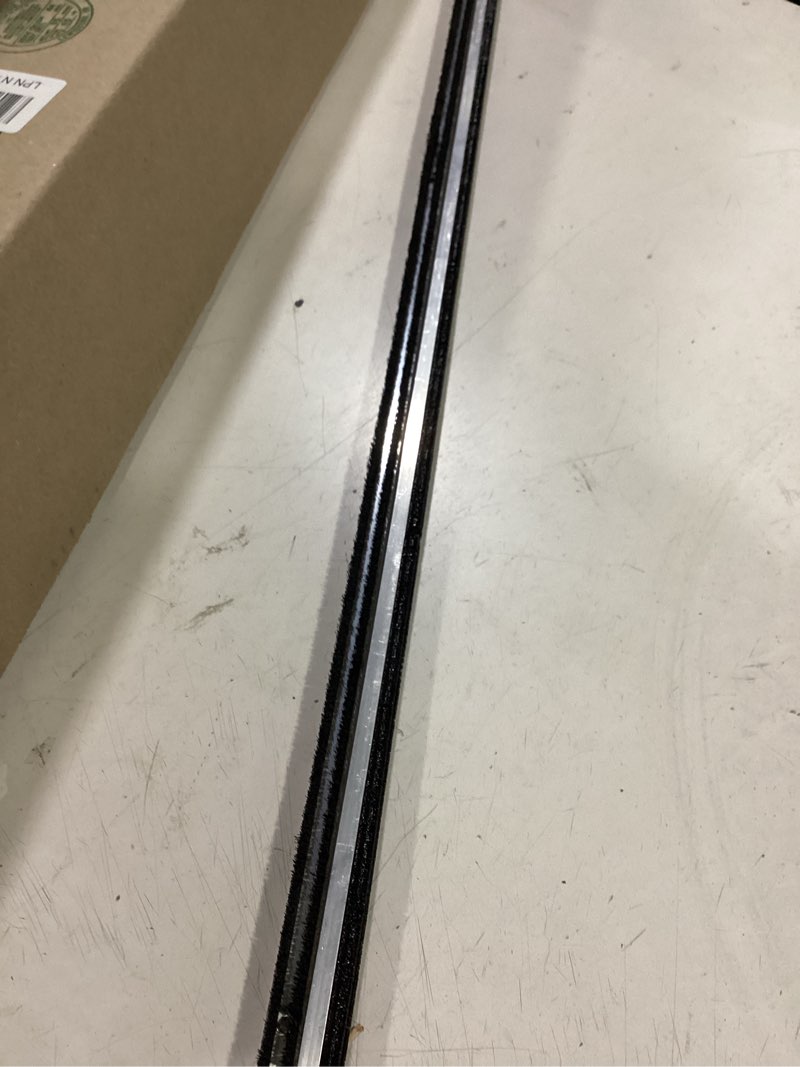 Condition photo showing As Is for sunroof side seal brush gasket metal set 1087820198 compatible with w123 s123 c123 w126 w108 w109 w110 w112 w114 w115