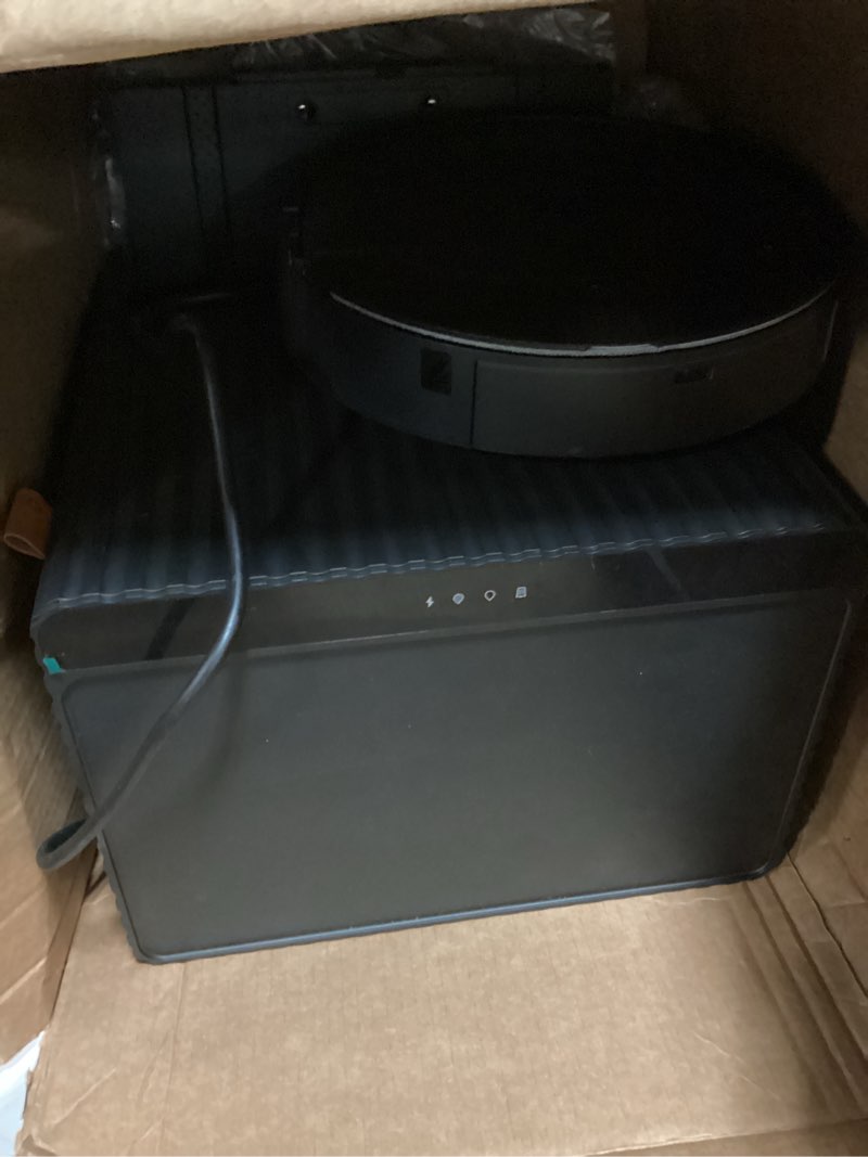 Condition photo showing As Is for iRobot Roomba Combo 10 Max Robot Vacuum and Mop + AutoWash Dock (x0850) - Multi-Functional Base, Refills Bin, Washes & Dries It's Mop Pad, Self-Emptying, Auto-Retract Mop Pad, Avoids Obstacles
