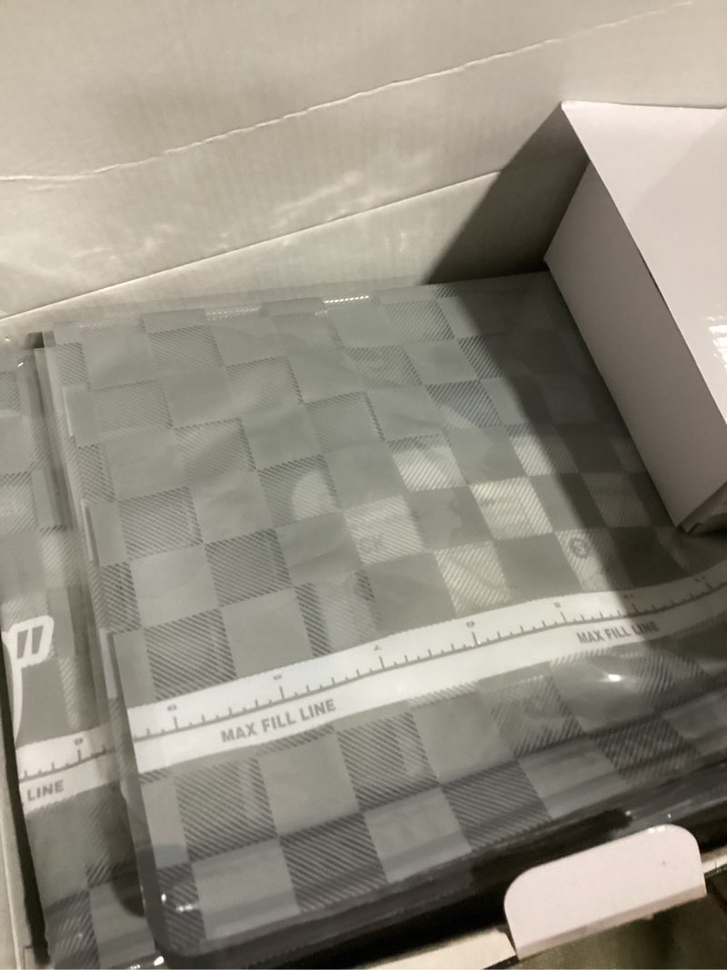 Condition photo showing New/Like New for Vacuum Bags for Travel with Rechargeable Digital Display air Pump,15 PCS Combo Travel Size Vacuum Seal Bags for Luggage and Suitcase,Space Saver for Clothes,Home Storage 15 Combo Travel Size