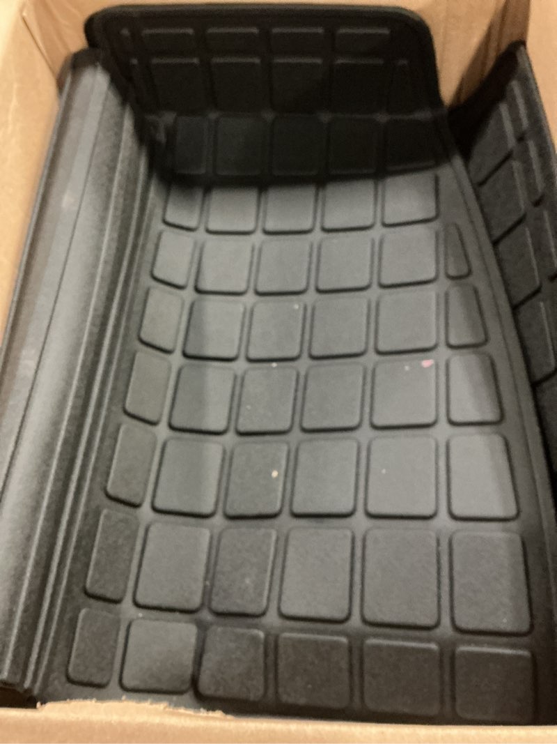 Condition photo showing Good Condition for cargo mat compatible with 2024 2025 2026 hyundai santa fe trunk liner cargo liner tpe all weather back seat cover protector santa fe accessories (2024-2026,trunk mat with backrest mat) for hyundai santa fe | 2024-2026