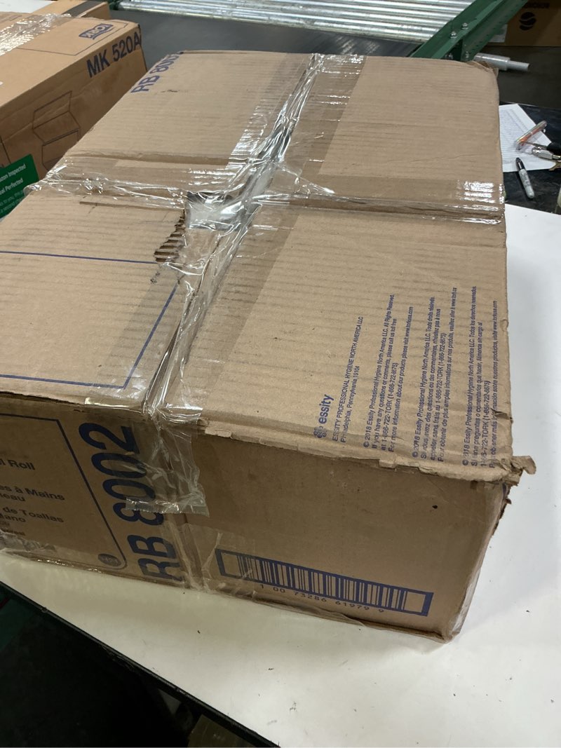 Condition photo showing New/Like New for pacific blue basic recycled paper towel rolls by gp pro (georgia-pacific), white, 26601, 800 feet per roll, 6 rolls per case 6 rolls- 800 feet/roll