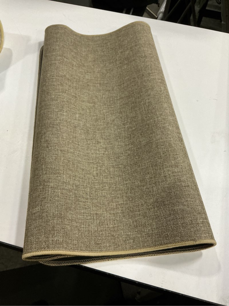 Condition photo showing Good Condition for  Similar Kitchen Mats for Floor, Super Absorbent Kitchen Rugs Non Slip Washable, Soft Imitation Linen Braided Kitchen Runner Rug, Standing Mat Kitchens Sink Mat, Easy to Clean, Beige