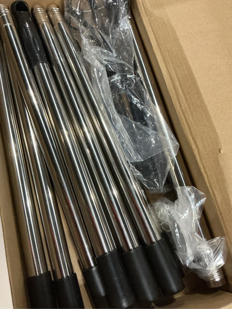 Condition photo showing New/Like New for Upgraded 12FT Assembled Light Bulbs Extension Pole Changer for High Ceilings and Recessed Lights,Light Bulbs Changer with Baskets and Suction Cup for Light Bulb Removal Tool for Household.