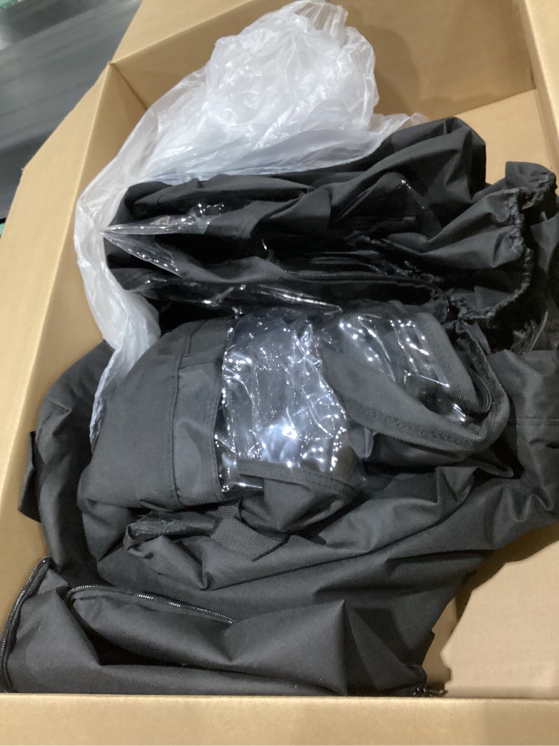 Condition photo showing As Is for Golf Cart Enclosure Rain Cover 2&4Passenger, EZGO TXT RXV/Club Car Ds&Precedent and Yamaha, 600D Rain Cover Waterproof Windproof Snowproof and All-Weather Protection for Club Car Precedent 4 Passenger Short Roof