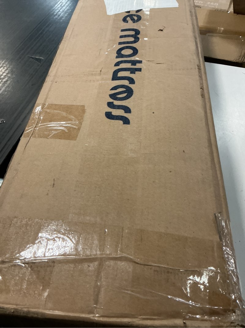 Condition photo showing New/Like New for best price mattress 8 inch memory foam mattress, medium firm, cooling gel infused, certified safe foams & fabric, mattress in a box, twin twin 8 inch
