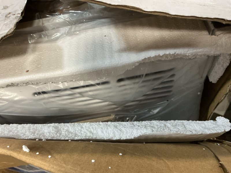 Condition photo showing Good Condition for comfort zone window mounted room air conditioner with remote control, 5,000 btu, digital display, 4 speed settings, 4 mode settings, 24-hour timer, sleep setting, and eco mode 5,000-btu digitial w/remote
