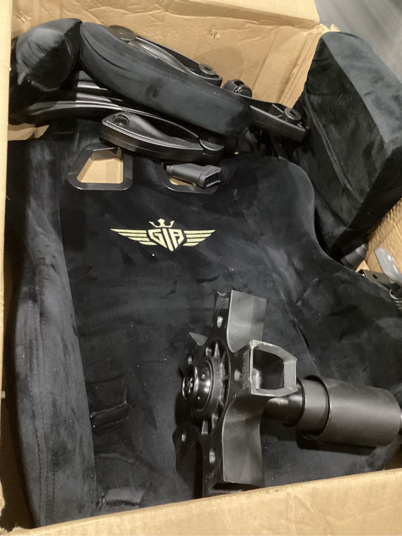 Condition photo showing Good Condition for gt player gaming seat be cool be free