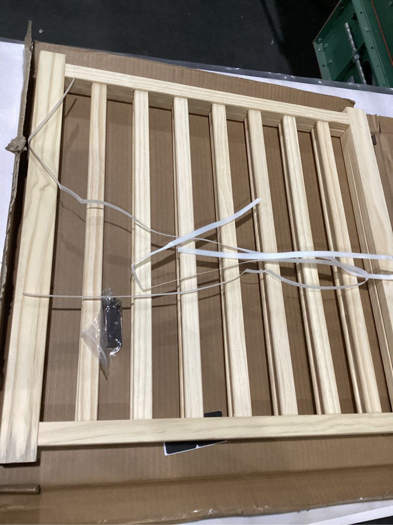 YOCAN Paint-Free Wood FreeStanding Pet Gate for Dogs,Wooden Dog Gates for Doorways, Stairs,The House