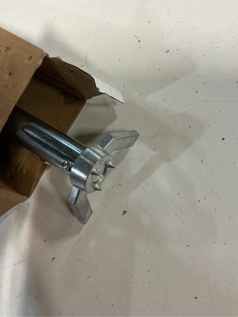 Condition photo showing As Is for hubbell wiring 160680 rnd fan box with ow brkt;1-.5d 936