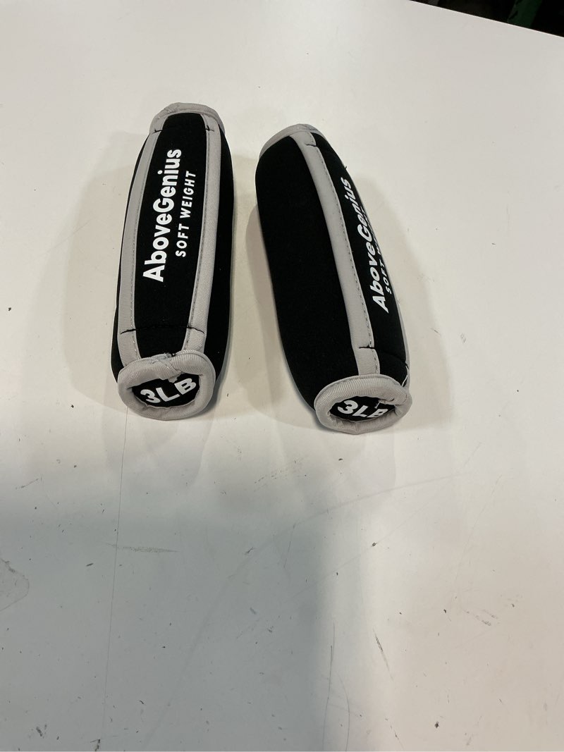 Condition photo showing As Is for abovegenius soft hand weights set, 12/18 lb walking dumbbells (1/2/3/4lb)