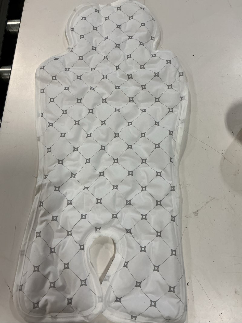 pinkunn gel car seat baby cooling pad for summer breathable stroller cooler pad multifunctional carseat cooling mat for baby child dining chair safety seat stroller(white,grid)
