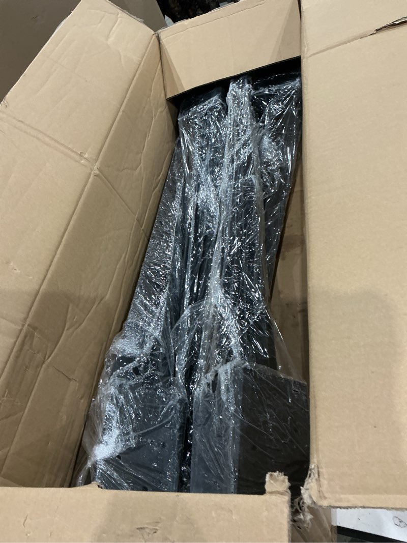 Condition photo showing Good Condition for ladech 4x4 fence post anchor ground spike 36” length metal black powder coated – mailbox post anchors – fit 3.5x3.5 lumber (8, black)