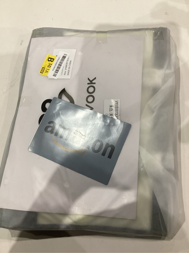 Condition photo showing New/Like New for LOVEVOOK Laptop Bag for Women 15.6 inch Canvas Laptop Tote Bag, Large Capacity Work Bag with Clutch Purse, Computer Bag Office Business Briefcase, Casual Handbag for Travel College Teacher School 15.6 inch A-black & White