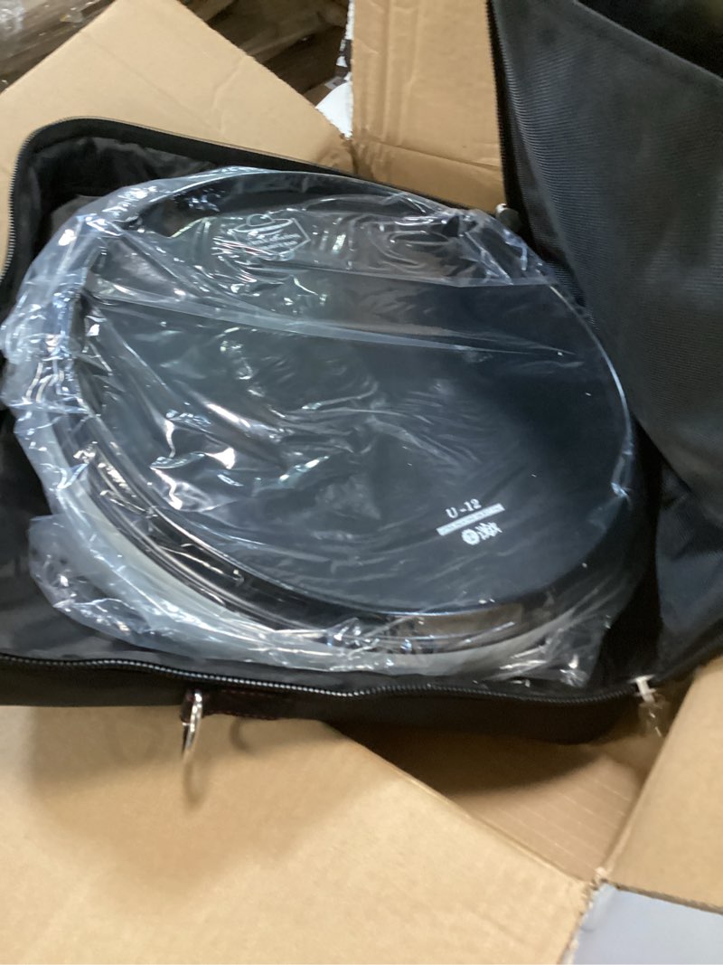 Condition photo showing Good Condition for HUN U12 Tunable Marching Pad, 12 inch Snare Drum Pad with Bag, Double Sided Drum Pad, Snare Pad with Rim,Snare Sound, real feeling, Snare Pad for practicing.Christmas Gift.