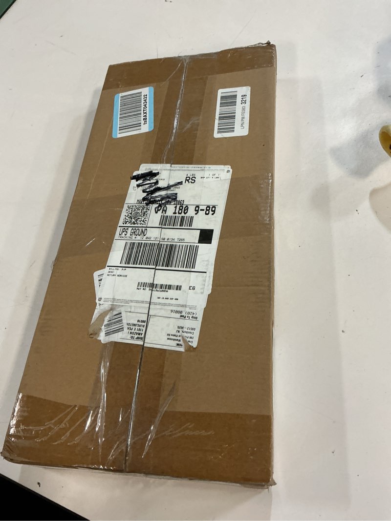 Condition photo showing New/Like New for nuLOOM 3' x 5' SpinClean Machine Washable Stain-Resistant Area Rug with Non Slip Backing, Low Profile for Living Room, Bedroom, and Dining Room, Dali Grey Dali Blue Grey 3' x 5' (Rectangular)