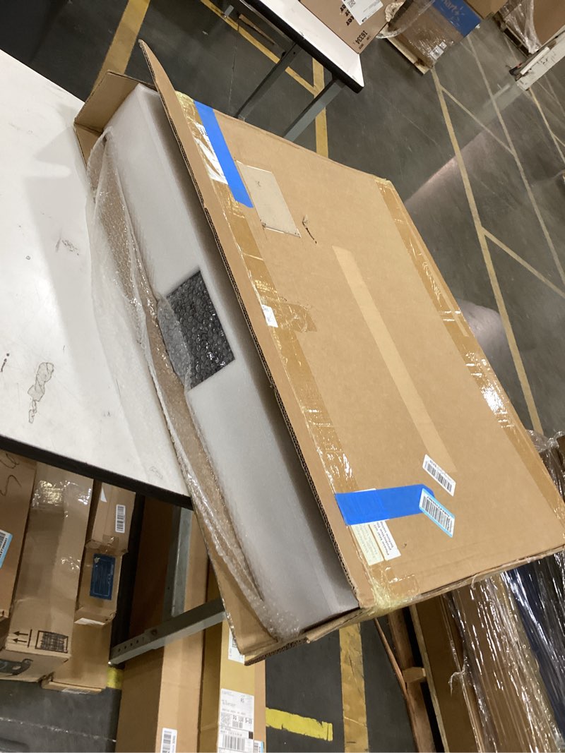 Condition photo showing Good Condition for trade show display case portable aluminum sports card table top display case frame clear acrylic showcase cabinet box with lock for trading cards jewelry collectibles(black,36"x24") black 36"x24"