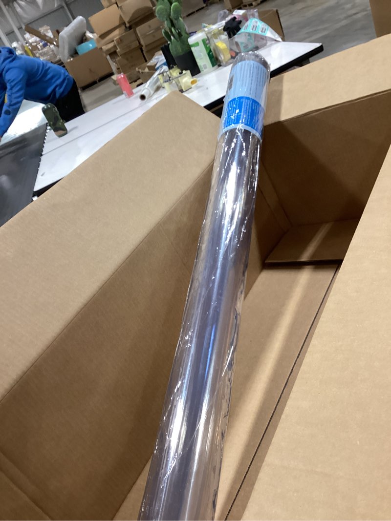 Condition photo showing Good Condition for Deep Dream 1.5mm Clear Desk Cover Protector, 39×82 Inch Clear Desk Cover, Clear Desk Mat, Table Cover Tablecloth Protector Rectangle, Table Protector for Dining Room Table Clear 1.5mm 39" x 82"