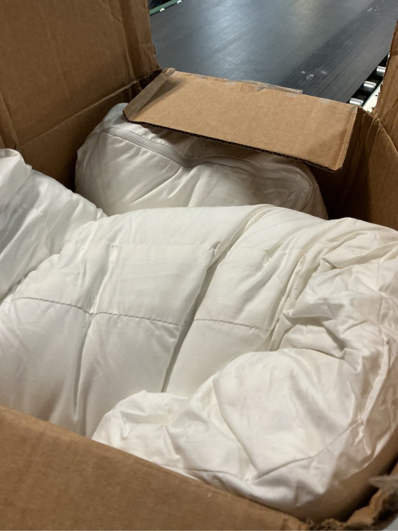 Condition photo showing As Is for Casper Original Pillow for Sleeping, Standard, White, Two Pack Standard Two Pack
