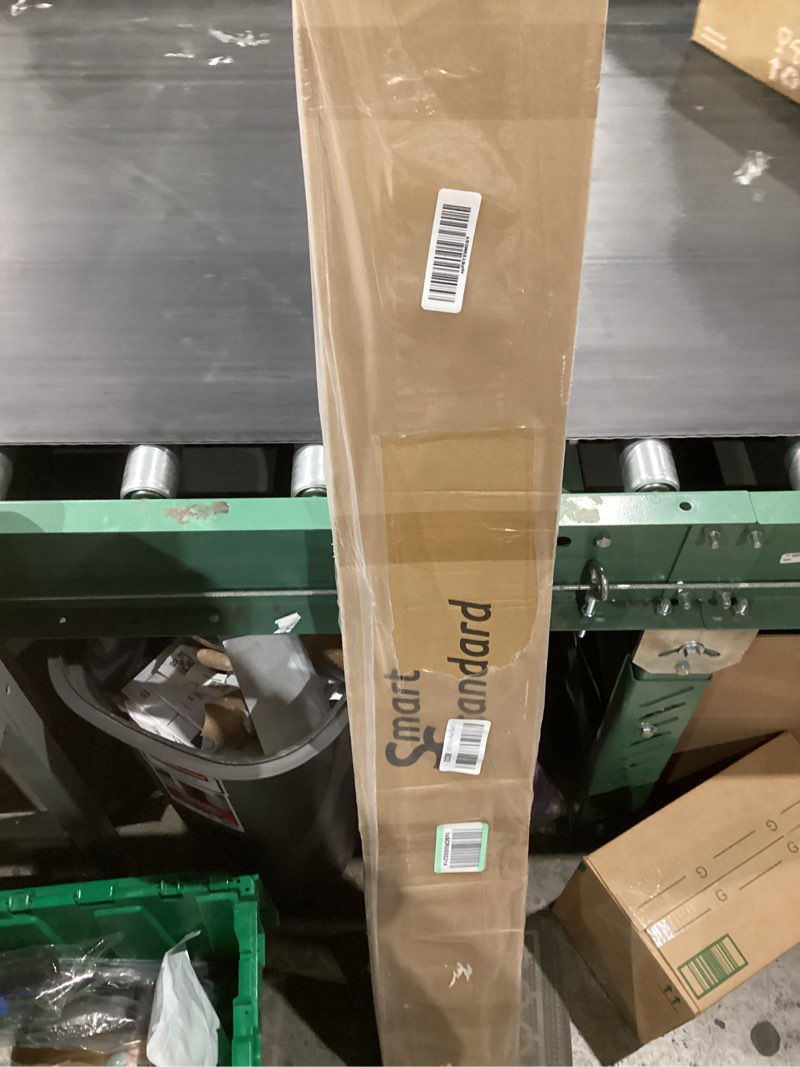 Condition photo showing As Is for SMARTSTANDARD 6.6 Feet Bypass Sliding Barn Door Hardware Kit - for Double Wooden Doors-Single Track - Smoothly & Quietly - Easy to Install-Fit 67" Opening