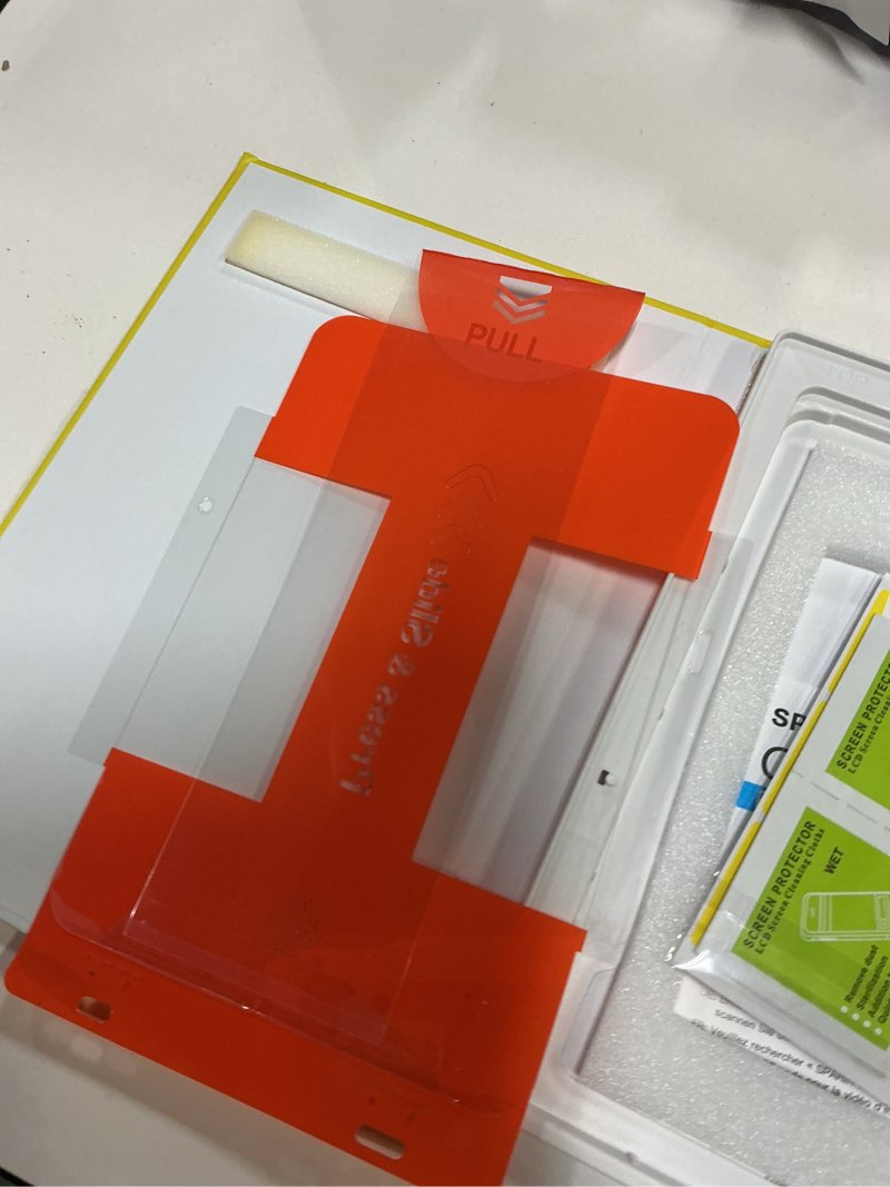 Condition photo showing Good Condition for sparin 2 pack paper glass screen protector for ipad mini 7 (a17 pro) & ipad mini 6 8.3 inch (7th/6th gen, 2024/2021), matte film for drawing/writing with auto application tray ipad mini 8.3 inch a17 pro/6th gen