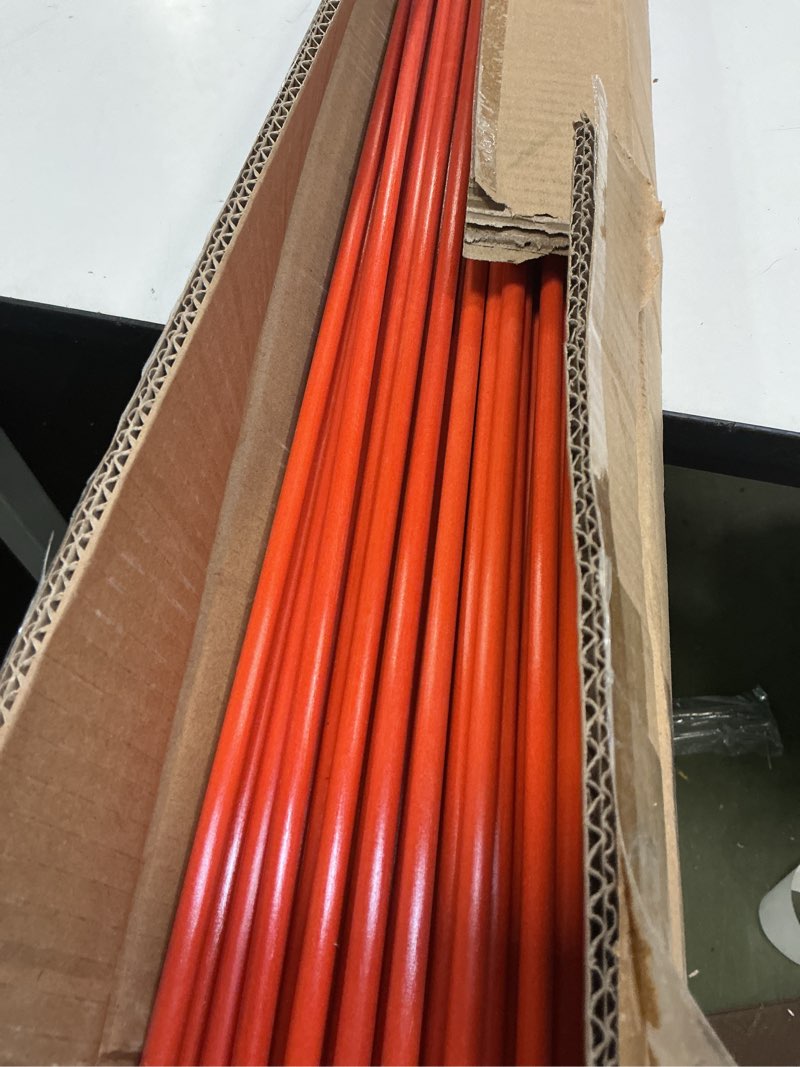 Condition photo showing Good Condition for Autoparts Driveway Markers Snow Stakes 48 Inches Long 5/16-Inch Dia Orange Reflective Markers, 50PCS Fiberglass Rods 48" x 5/16"-50pcs