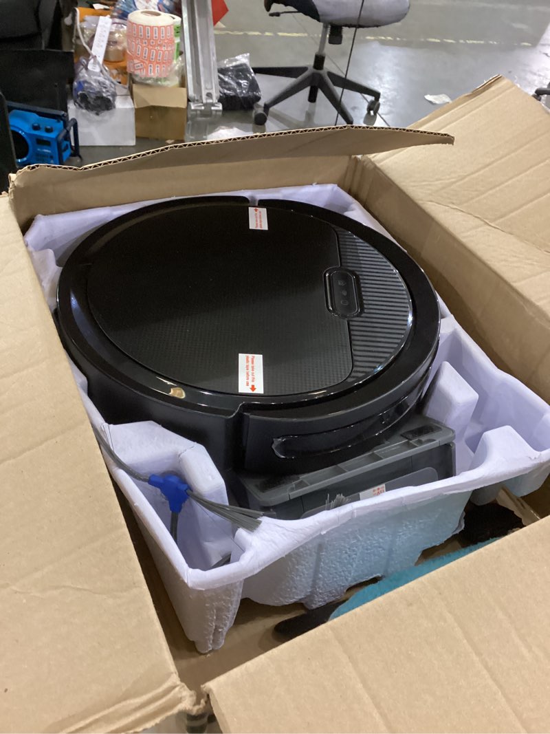 shark robot vacuum self-empty base.