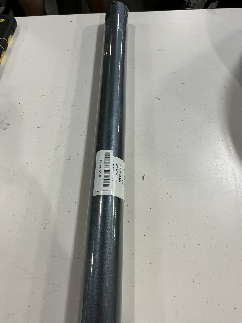 Condition photo showing Good Condition for ruspepa black matte wrapping paper - 81.5 sq ft - solid color pearly - lustre paper perfect for wedding,birthday,christmas,baby shower - 30 inches x 32.8 feet black 30" x 32.8'