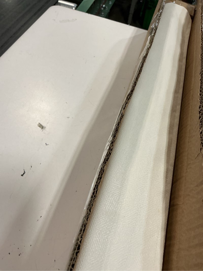 Condition photo showing Good Condition for lazblinds cordless roman shades for windows, light filtering thermal insulated window blinds, lightweight fabric blinds for indoor windows, 20" w x 60" h, ivory light filtering - ivory 20" w x 60" h