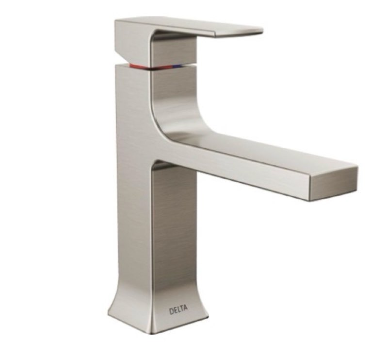 allen + roth Chesler Brushed Nickel 1-Handle Single Hole WaterSense Bathroom Sink Faucet with Drain and Deck Plate