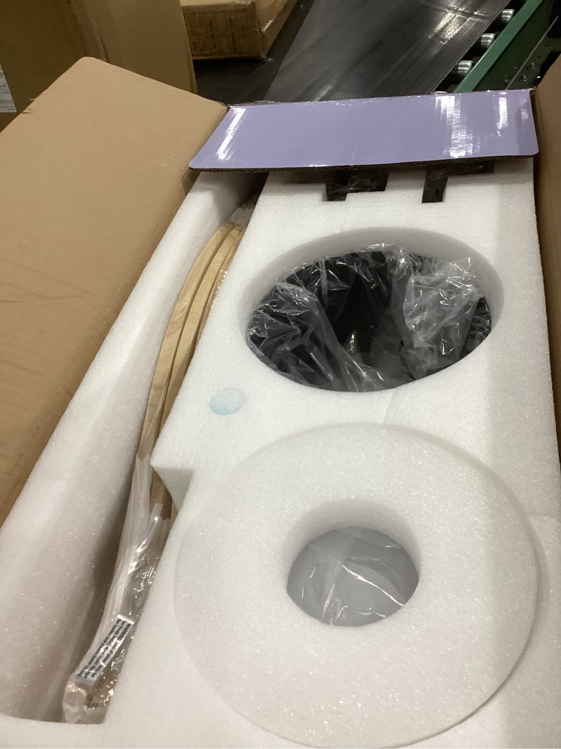 Condition photo showing New/Like New for reiga 52" Natural Wood Ceiling Fan with Light and Remote, 3 Blade Flush Mount Low Profile Ceiling Fan for Bedrooom Living Room, Quiet DC Motor Natural Wood - Flush Mount