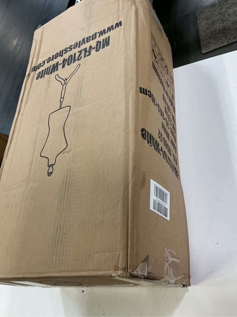 Condition photo showing Good Condition for mannequin dress form female dress model torso display mannequin body 50-63 inch height adjustable tripod stand (white, 50-63 inches) white 50-63 inches