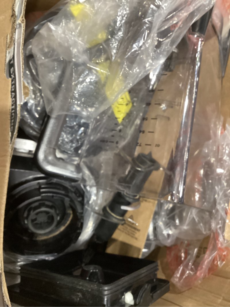 Condition photo showing As Is for ninja bn801 professional plus kitchen system, 1400 wp, 5 functions for smoothies, chopping, dough & more with auto iq, 72-oz.* blender pitcher, 64-oz. processor bowl, (2) 24-oz. to-go cups, grey blender + xl bowl + (2) 24-oz.cups