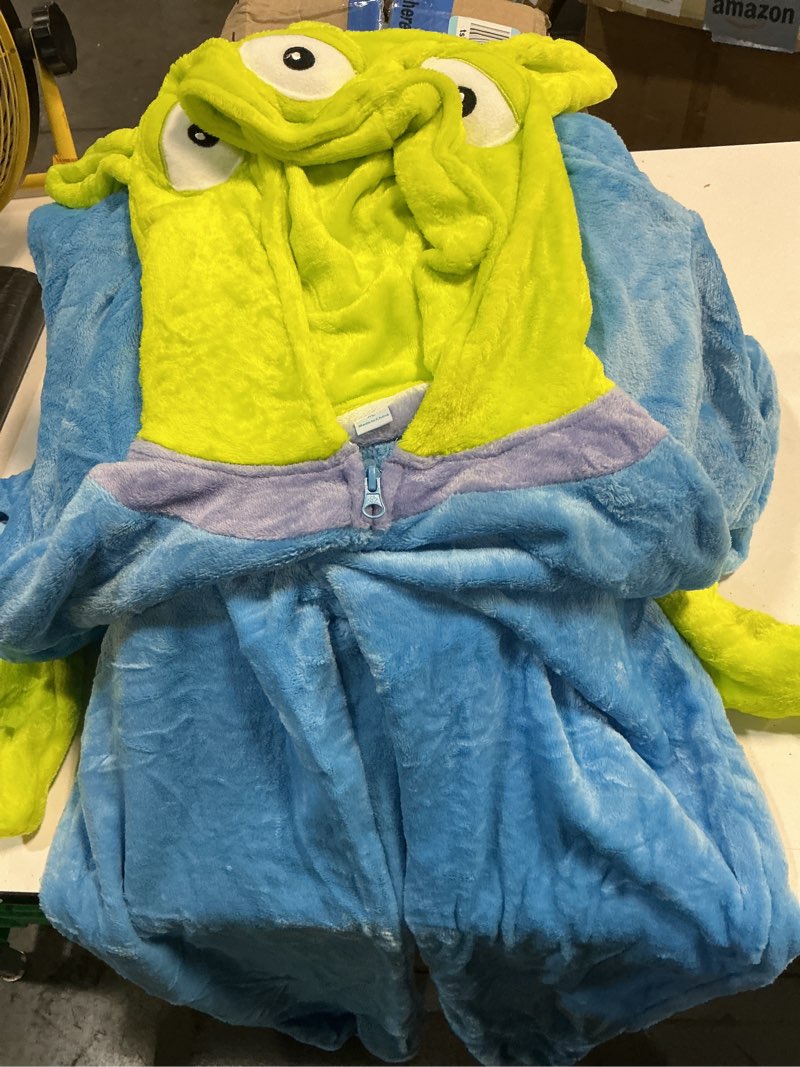 Condition photo showing Good Condition for snug fit adult unisex onesie cosplay costume?one piece pajama halloween homewear suit for women and men x-large alien