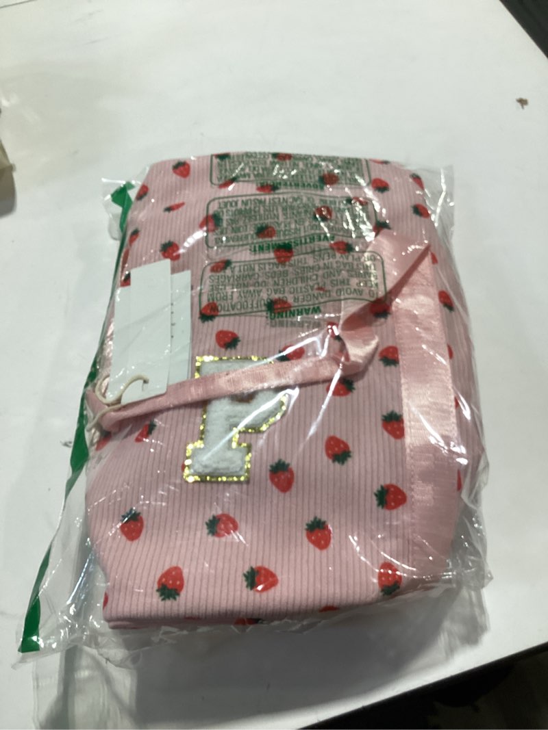 Condition photo showing New/Like New for 9 Year Old Girl Birthday Gifts, Girls Gym Bag, Kids Personalized Weekend Duffel Bags with Shoe Compartment, Initial Travel Tote with Makeup Bag, Cute Stuff for Daughter (Letter P) Pink P