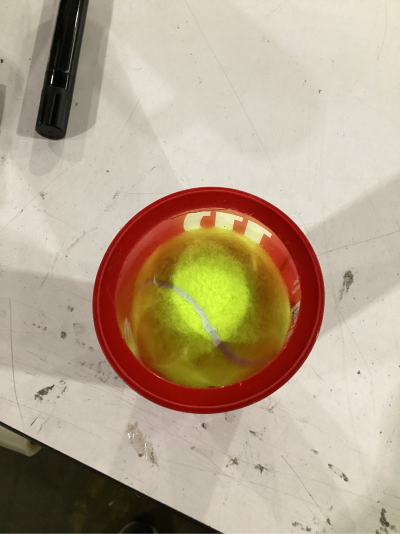 Condition photo showing Good Condition for wilson x3 padel ball - yellow, 3 ball can