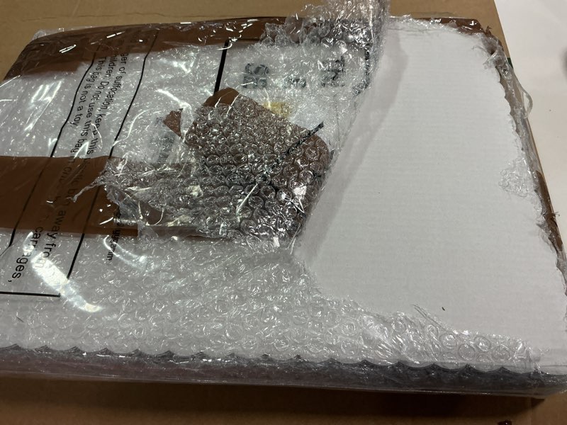 Condition photo showing Good Condition for Skyygemm 12 Pack 19 x 14 Inch Greaseproof Rectangle Cake Boards Corrugated Single Wall Pad Half Sheet Cake Board Scalloped Rectangle Dessert Base for Pizza 19 x 14 Inch White