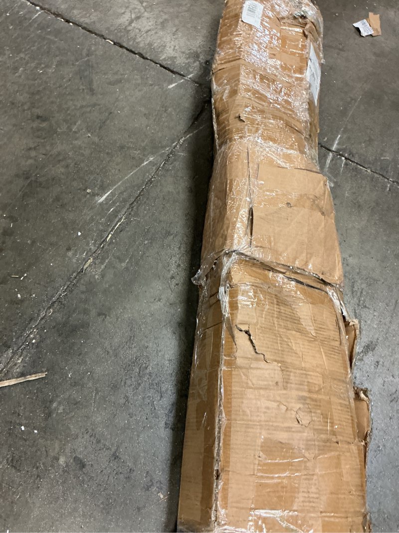 Condition photo showing As Is for vevor tow behind landscape rake, 60" tow dethatcher with 21 steel coil tines, lawn dethatcher rake attaches to 48" or 60" toolbars and 3-point suspension systems, for leaves, pine needles, and grass 60" rake without 3-point attachments