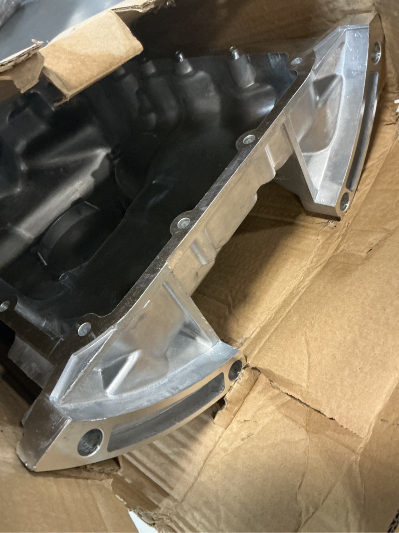 Condition photo showing Good Condition for dorman 264-485 engine oil pan compatible with select acura / honda models