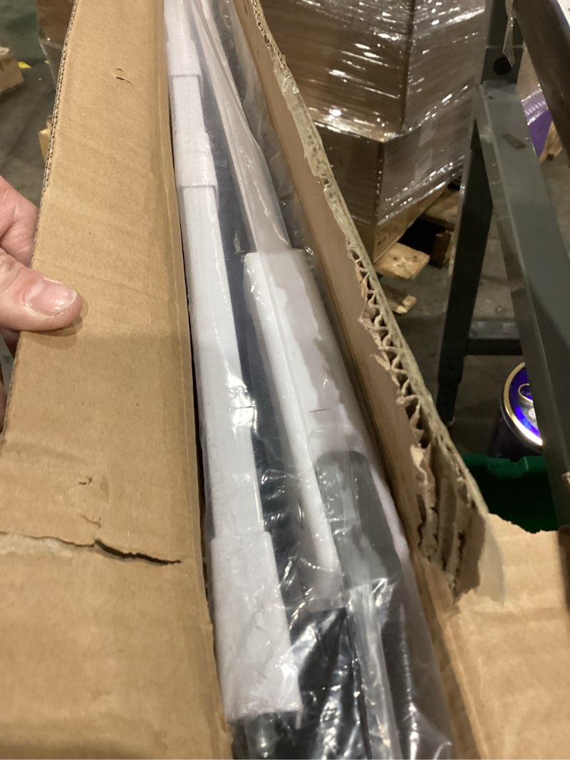 Condition photo showing New/Like New for Mom's Choice GROWNSY Baby Gate, 29.5"-53" Auto-Close Dog Gate for Stairs & Doorways, Pressure-Mounted Easy Install Baby Gate - No Drill, Walk Through, Safe & Durable White 29"-53*30"