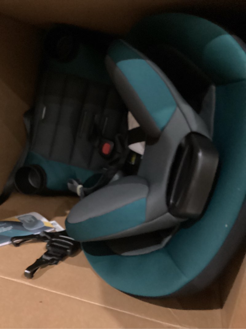 Condition photo showing Good Condition for Safety 1st Ellaris 3-in-1 Convertible Car Seat, Slim Fit Design, Rear & Forward-Facing, 5-Position Headrest, 3-Across Fit, Travel-Friendly with Machine-Washable Seat Pad, Peacock Blue