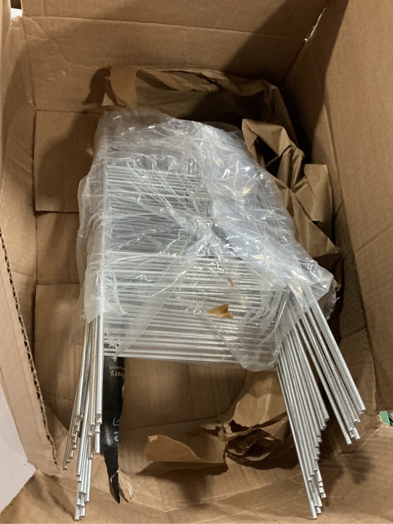 Condition photo showing Good Condition for Yard Sign Stakes – Professional, Weatherproof, USA-Made – 24” Tall H-Stakes for Yard Signs, Metal Yard Sign H-Frame Wires for Corrugated Plastic Signs (500 Pack) 500 Standard (24" Height)