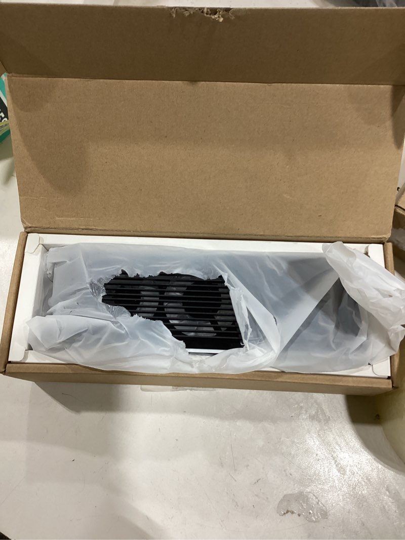 Condition photo showing New/Like New for KIWIHOME Cooling Fan for PS5 Accessories, Upgraded Quiet Cooler Fan with Auto Speed, Controller USB3.0 Port & LED for PS5 2020 Only, Not for PlayStation 5 Slim/Pro, White PS5 Fan White