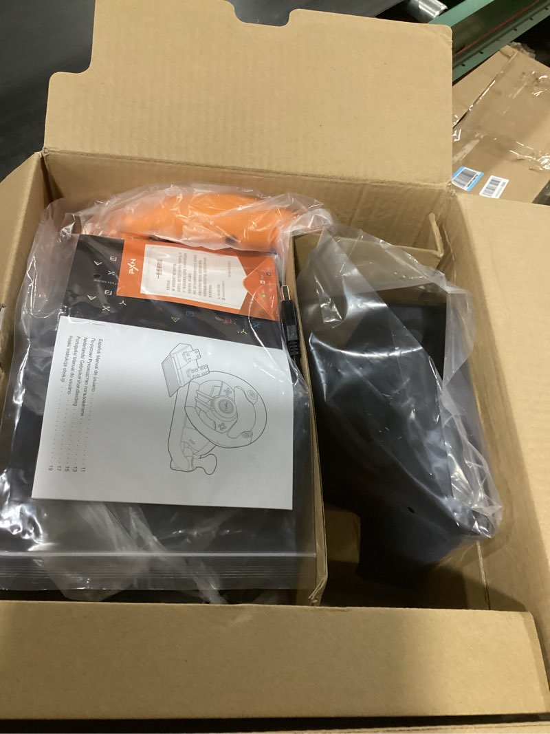 Condition photo showing Good Condition for PXN PC Racing Wheel, V3II 180 Degree Universal Usb Car Sim Race Steering Wheel with Pedals for PS3, PS4, Xbox One, Xbox Series X/S, Switch (Orange)