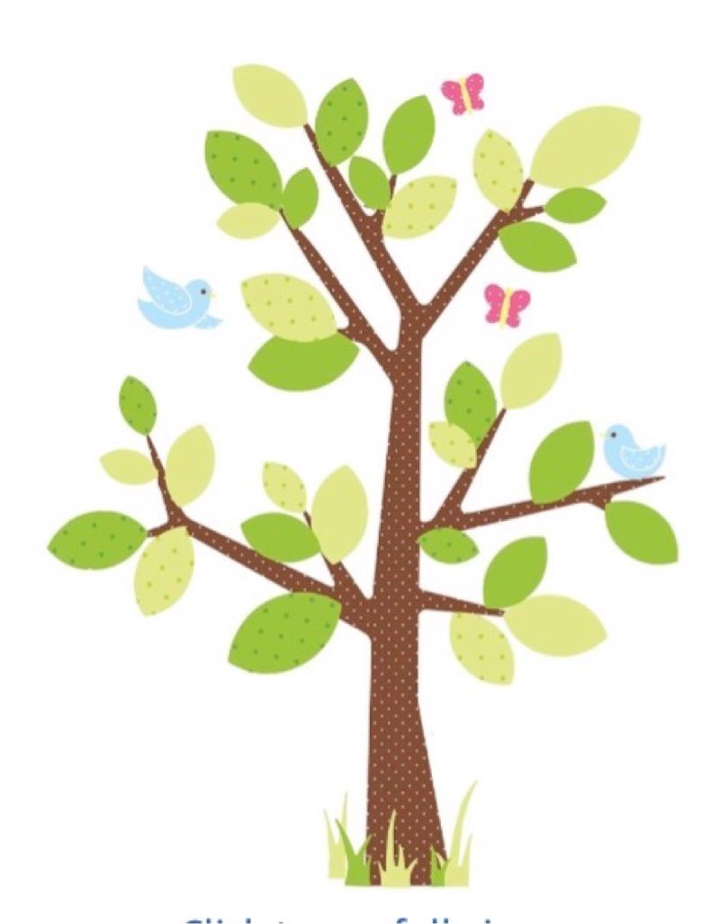kids tree dry erase peel and stick wall decals by roommates, rmk5525gm