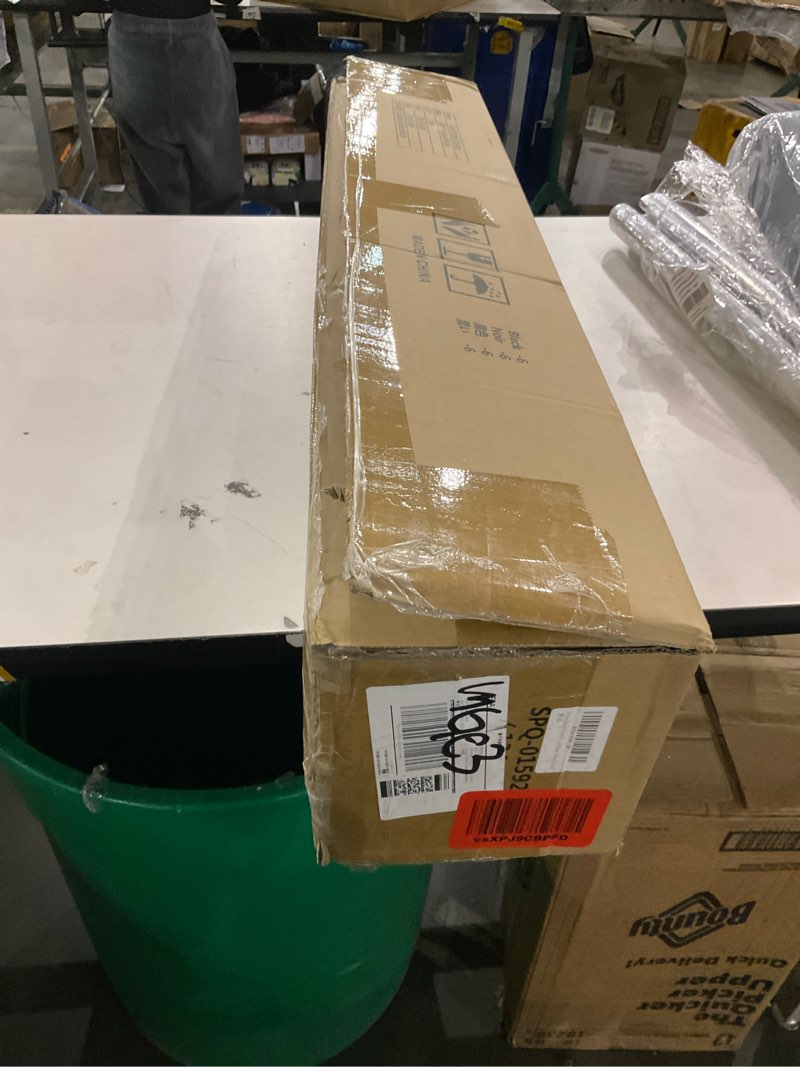 Condition photo showing As Is for Room Divider Portable 132'' Partition Room Dividers and Folding Privacy Screens 6 Panel Wall Divider for Room Separation, Freestanding Fabric Room Divider Panel with Wheels for Home Office Hospital