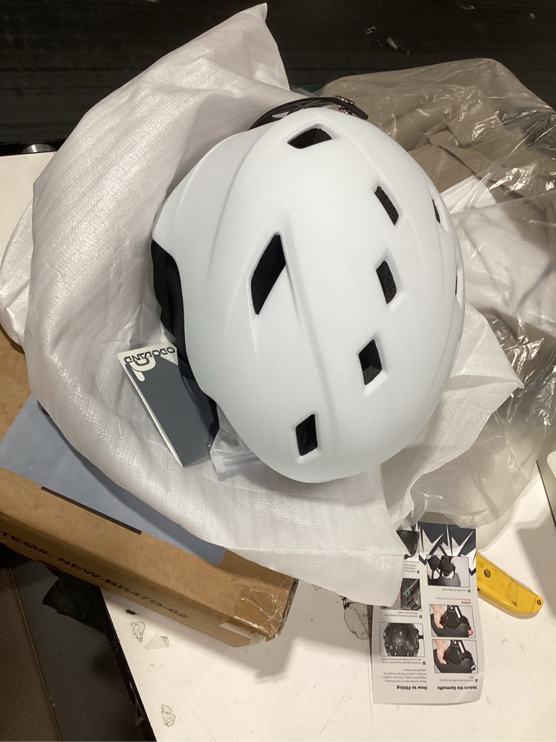 Condition photo showing Good Condition for Similar product whiteOutdoorMaster Kelvin Ski Helmet - Snowboard Helmet for Men, Women & Youth Army Green Medium